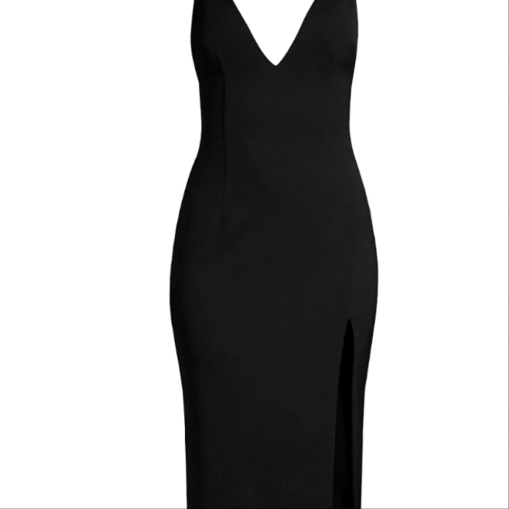 Katie May Caliente Body-Con Midi Dress no slit